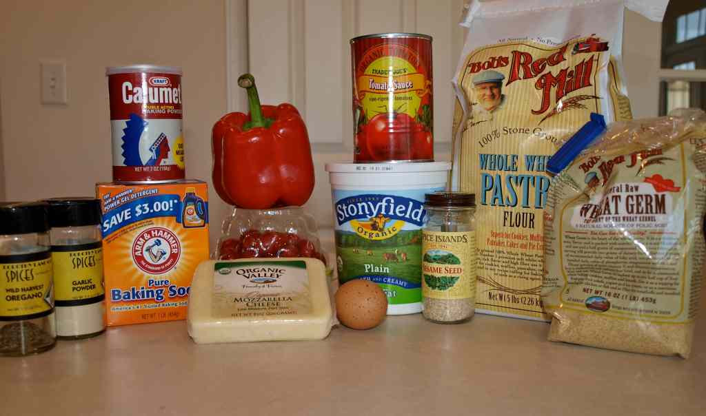 Pizza Muffin Ingredients